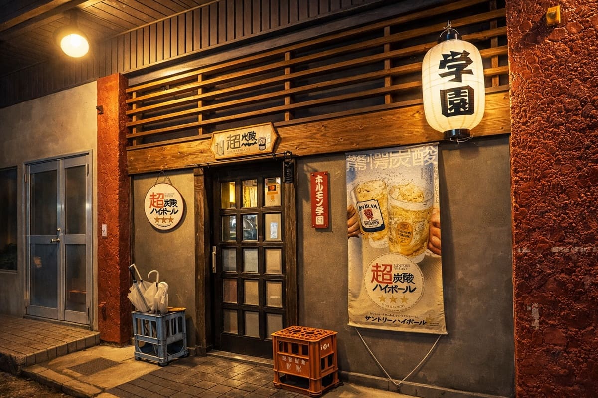 ホルモン学園 店外